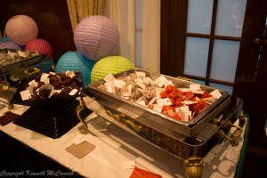 Yarn Tasting Entrée Table