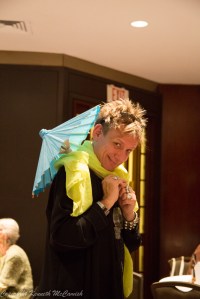 Steven Be models a great scarf